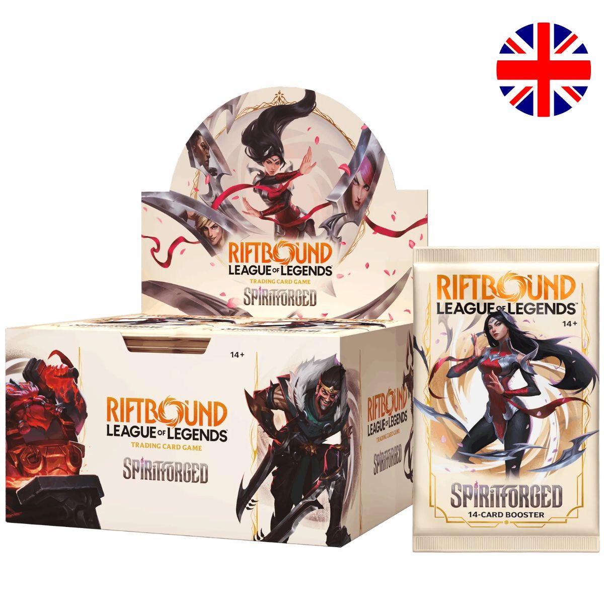 Item Display Set 2 Spiritforged - Boite de 24 Boosters - EN - Riftbound : LoL TCG