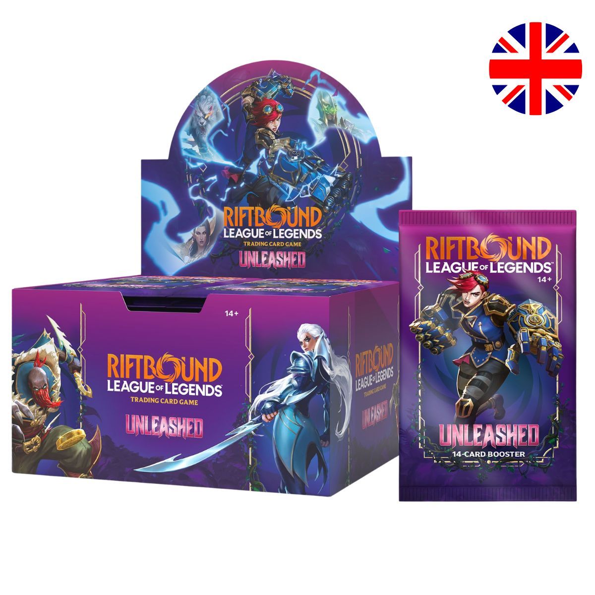 Item Display Set 3 Unleashed - Boite de 24 Boosters - EN - Riftbound : LoL TCG