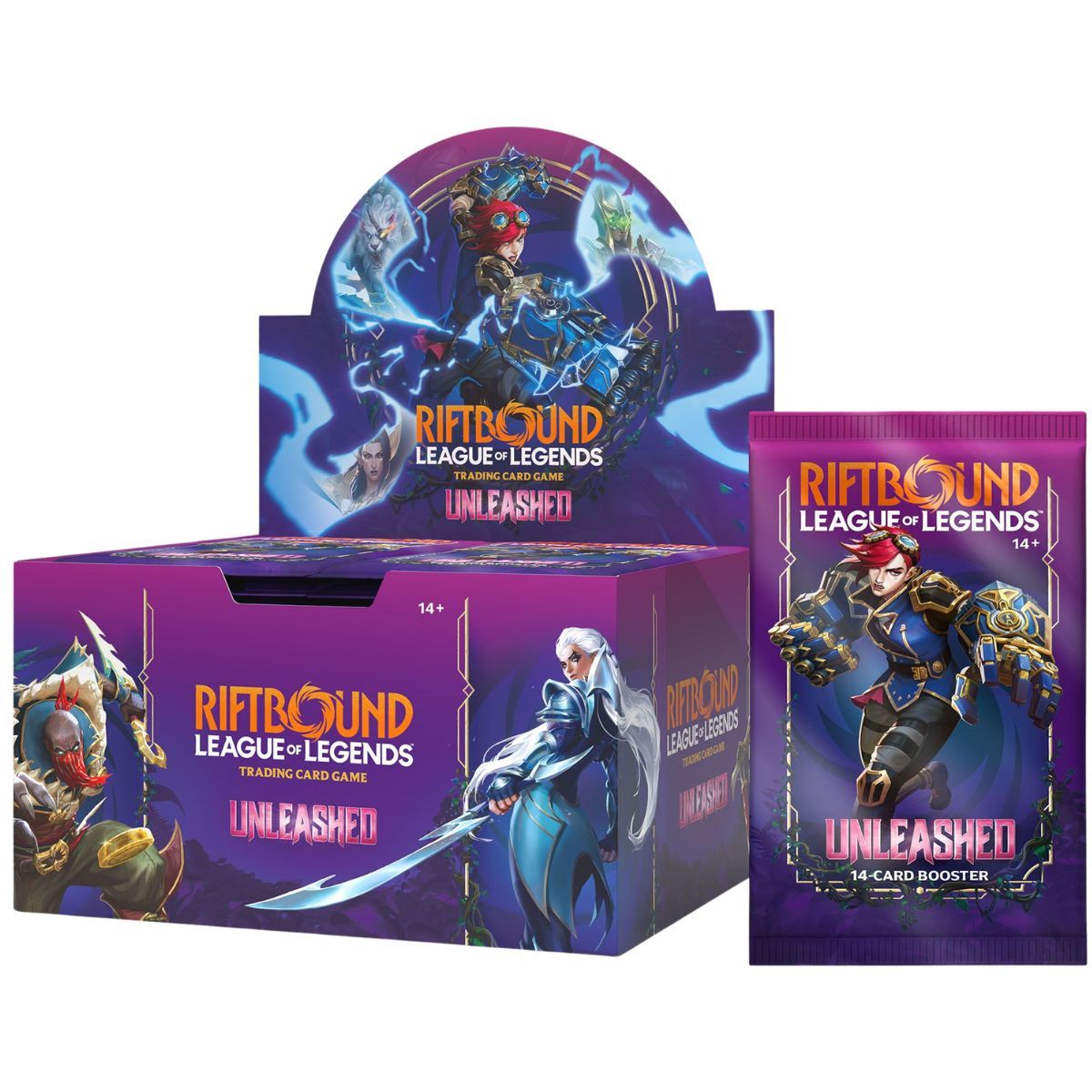 Item Display Set 3 Unleashed - Boite de 24 Boosters - EN - Riftbound : LoL TCG