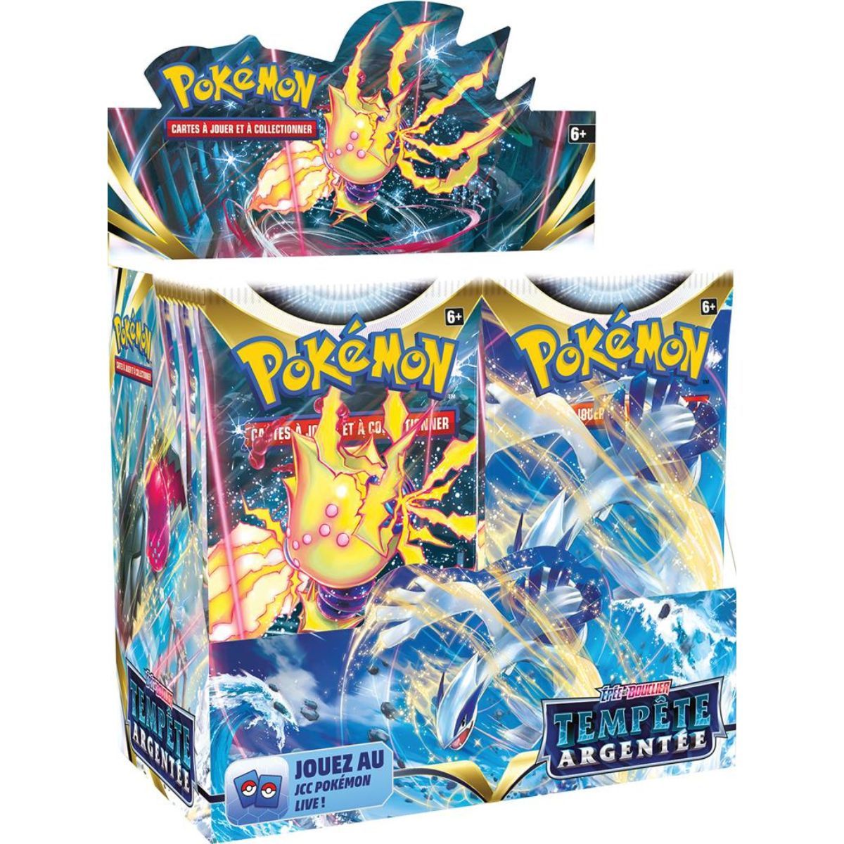 Item Display Tempête Argentée - Boite de Boosters - FR - [EB12] - Pokémon
