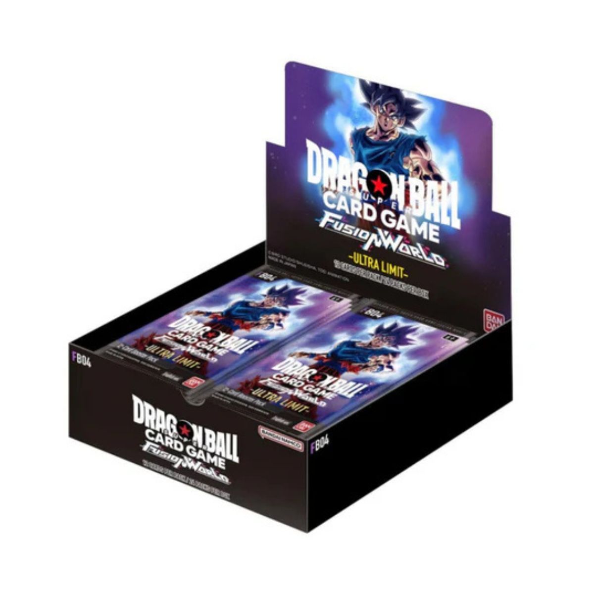 Display - ULTRA LIMIT - FB04 - EN - Dragon Ball CG Fusion World