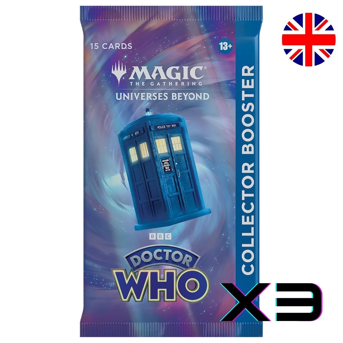 Item Doctor Who - EN - Lot de 3 Boosters Collectors - Magic the Gathering Univers Beyond