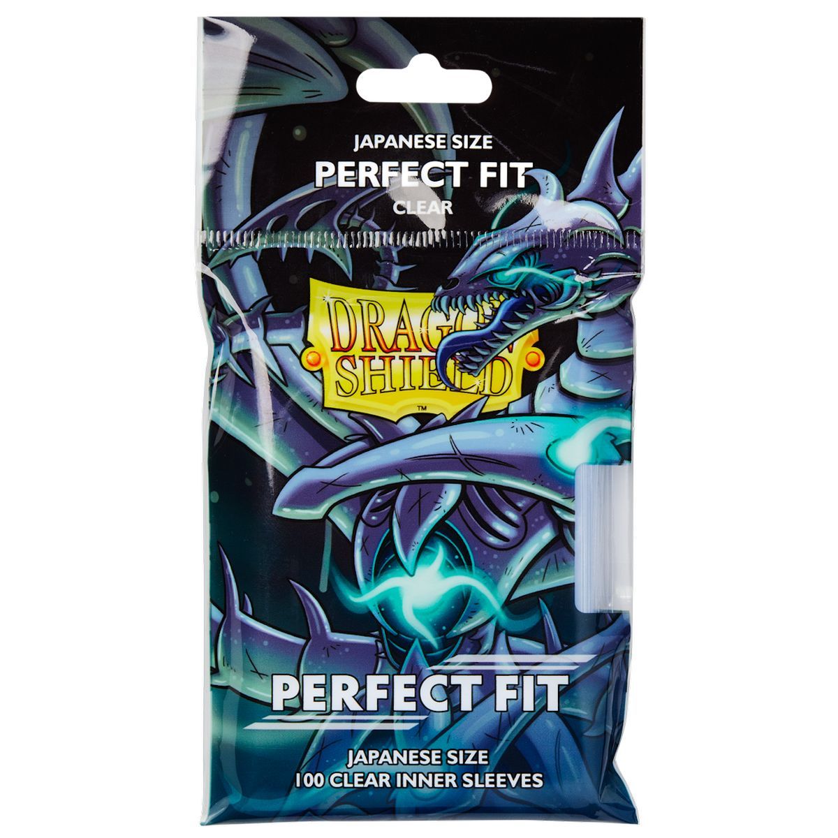 Item Dragon Shield - 100 Protège cartes - Sleeves - Perfect Fit - Mini Transparent