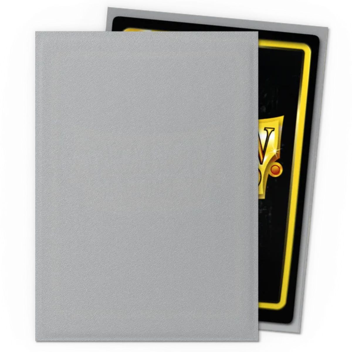 Dragon Shield - 100 Protège cartes - Sleeves - Standard Matte - Argent