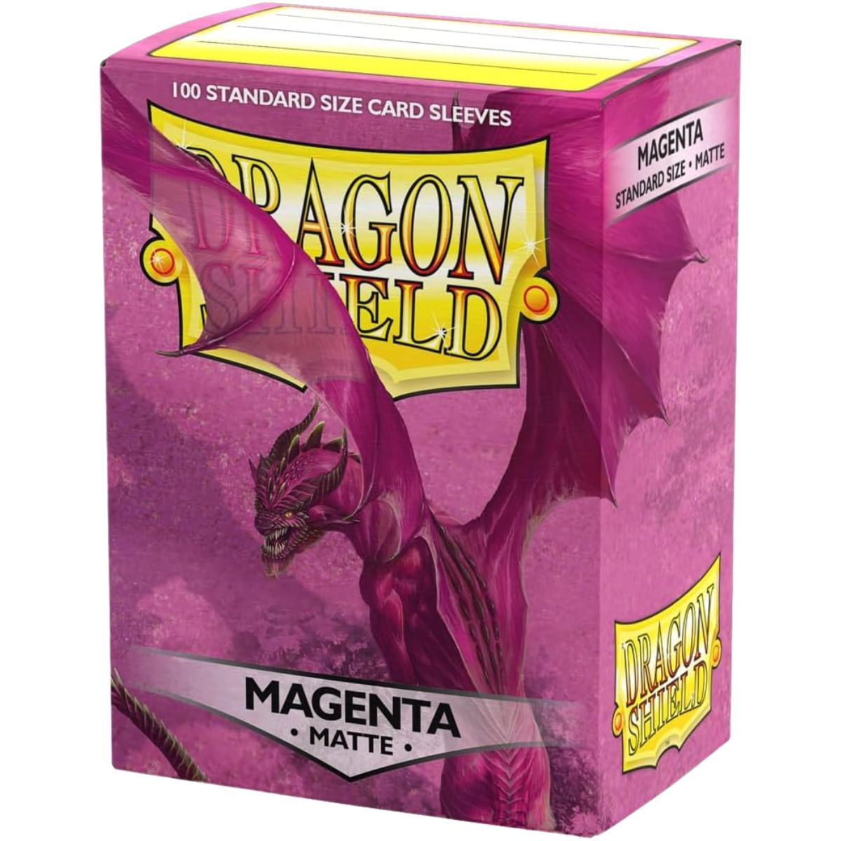 Dragon Shield - 100 Protège cartes - Sleeves - Standard Matte - Magenta