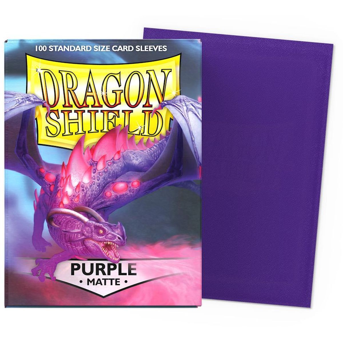 Item Dragon Shield - 100 Protège cartes - Sleeves - Standard Matte - Violet