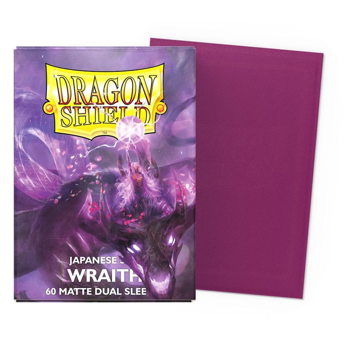 Dragon Shield - 60 Protège cartes - Sleeves - Mini Dual Matte - Wraith