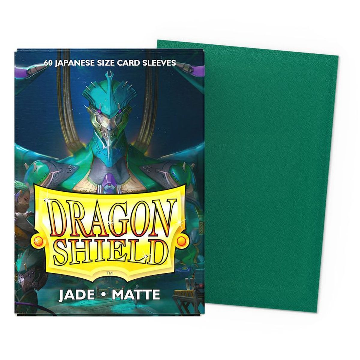 Item Dragon Shield - 60 Protège cartes - Sleeves - Mini : Jade Matte