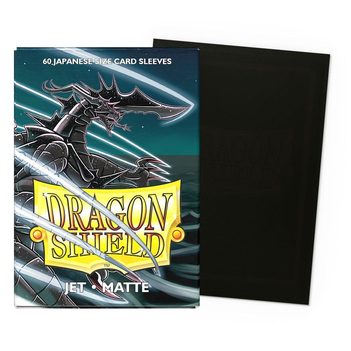 Item Dragon Shield - 60 Protège cartes - Sleeves - Mini : Jet Matte