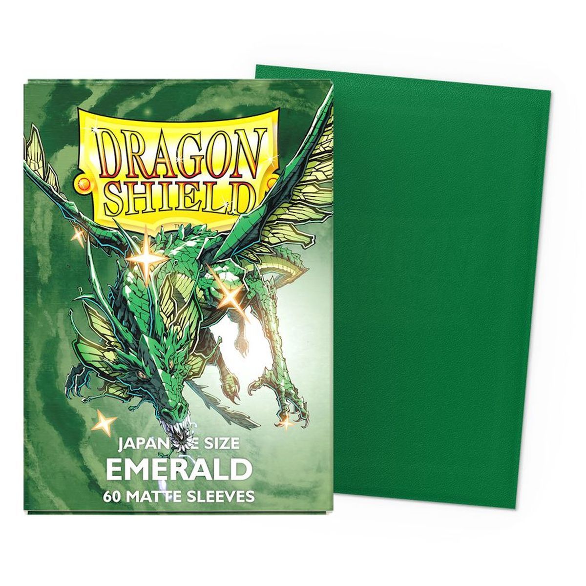 Item Dragon Shield - 60 Protège cartes - Sleeves - Mini Matte - Emeraude