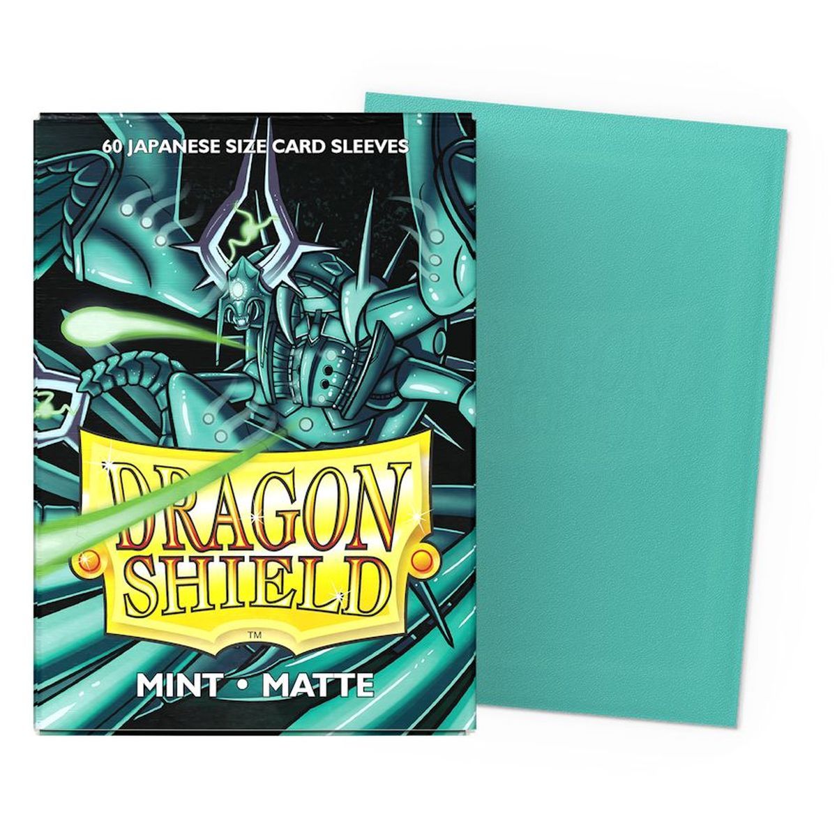 Item Dragon Shield - 60 Protège cartes - Sleeves - Mini : Mint Matte