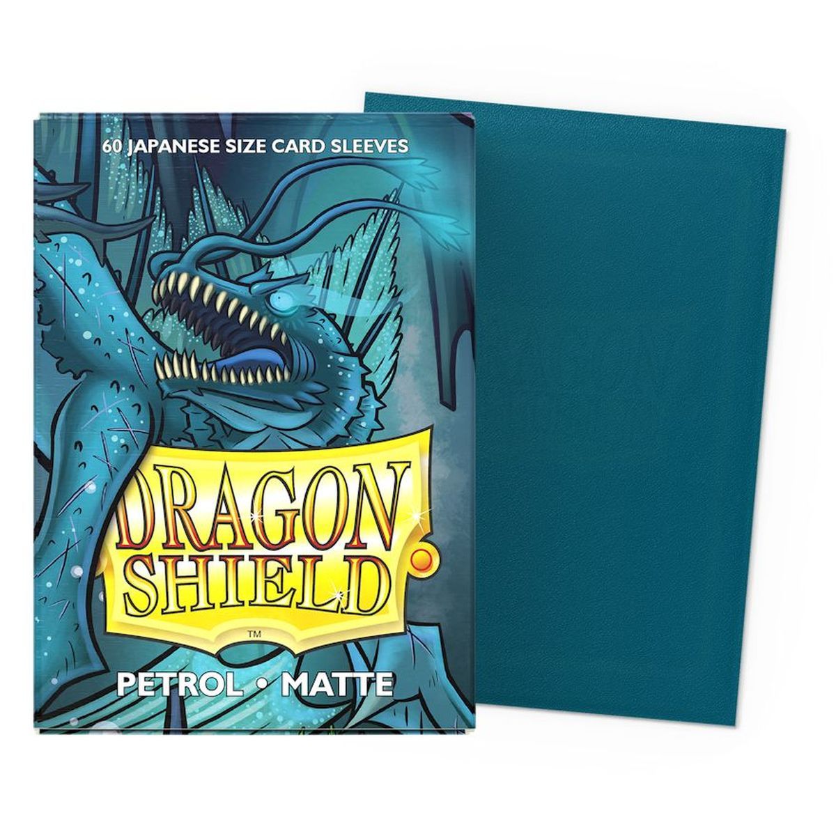 Item Dragon Shield - 60 Protège cartes - Sleeves - Mini : Petrol Matte