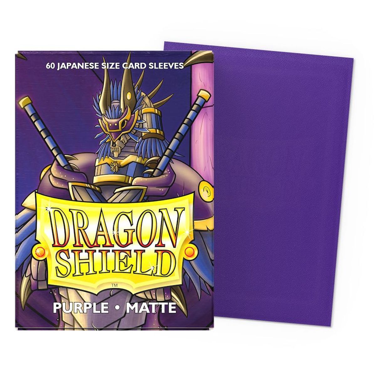 Item Dragon Shield - 60 Protège cartes - Sleeves - Mini : Violet Matte