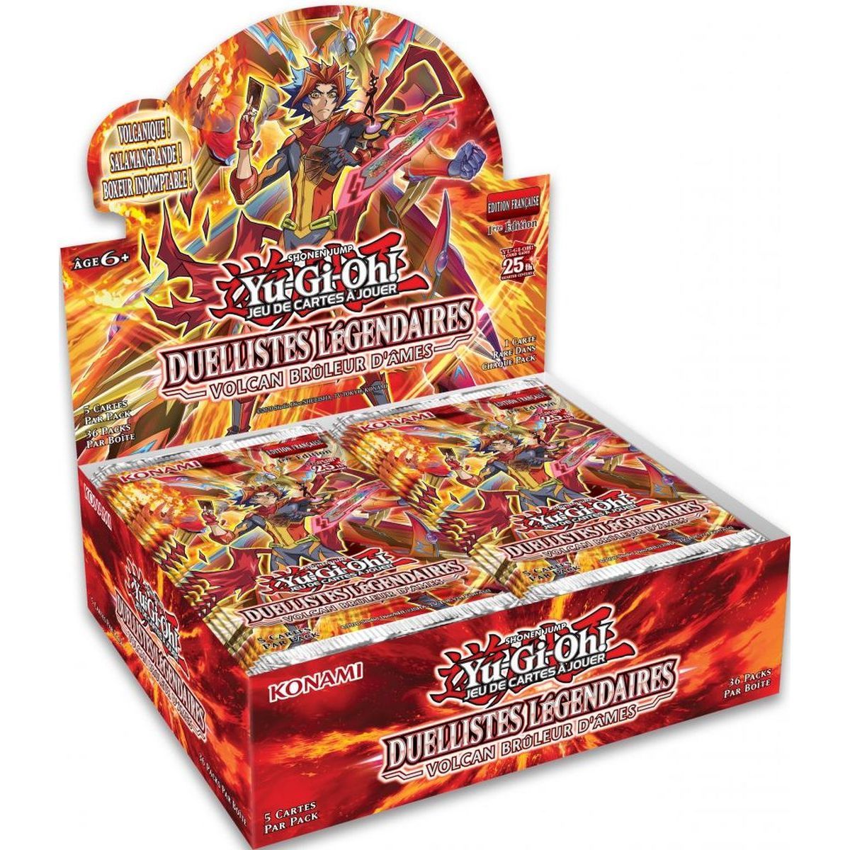 Duellistes Légendaires : Volcan Bruleur d'Ames - FR - Boite de Boosters - LD10-FR - 1st Print - Yu-Gi-Oh!