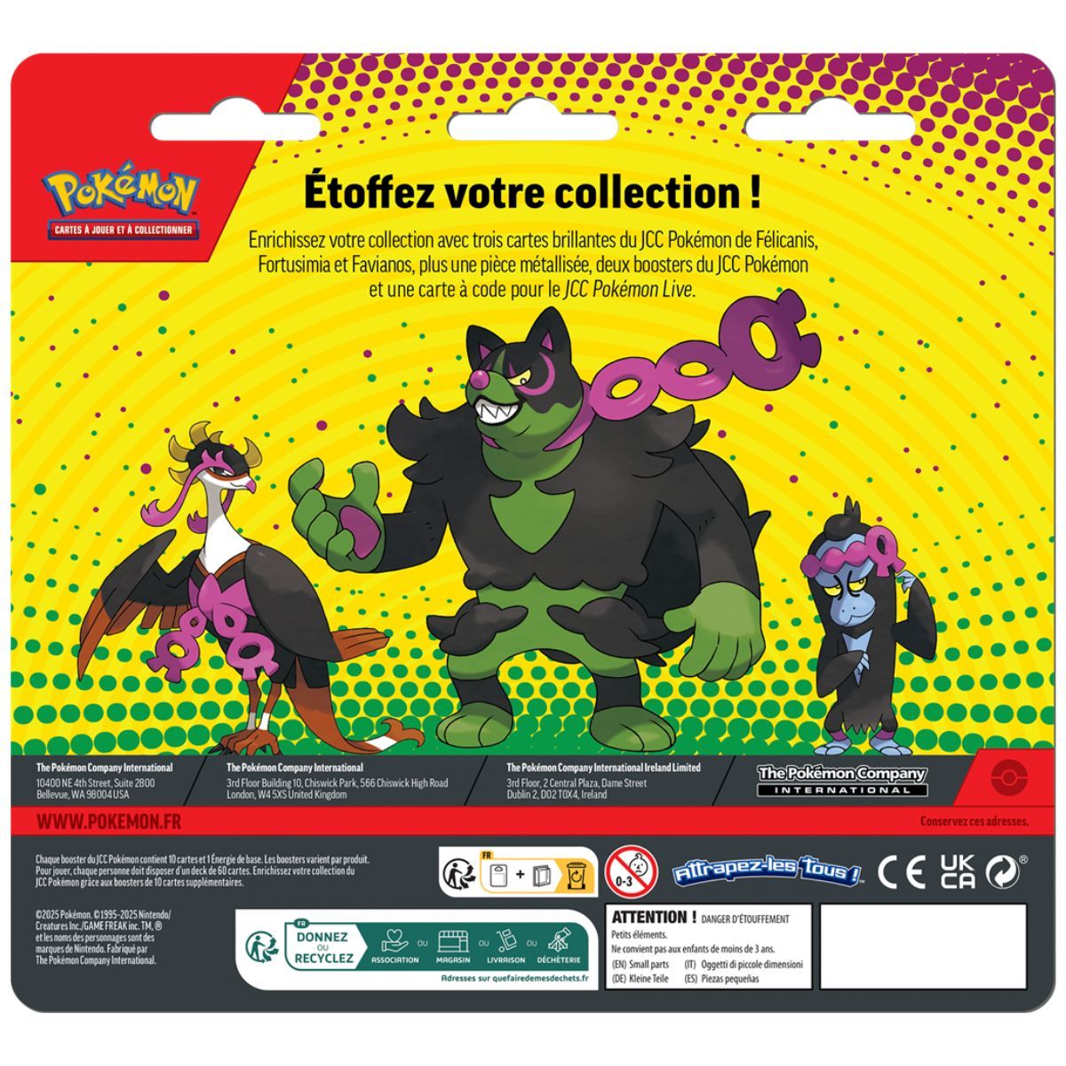 Duopack Félicanis, Favianos et Fortusimia - FR - [EB09][EV01] - Pokémon