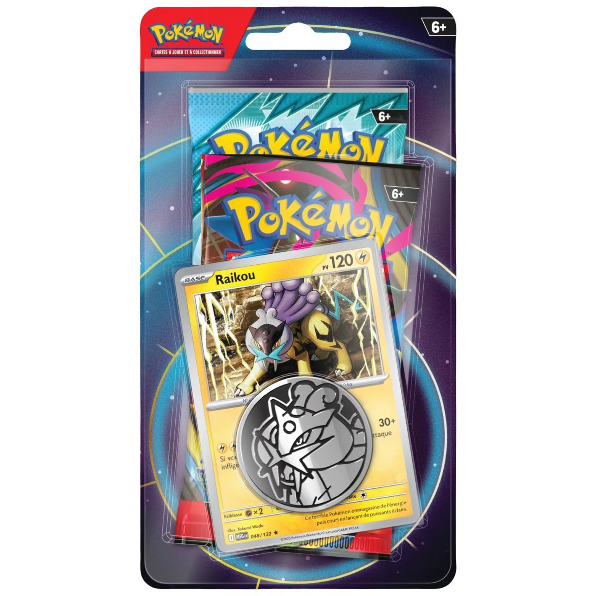 Item Duopack Raikou - FR - [EV09][ME02] - Pokémon - Pack 2 Boosters Q1 2026