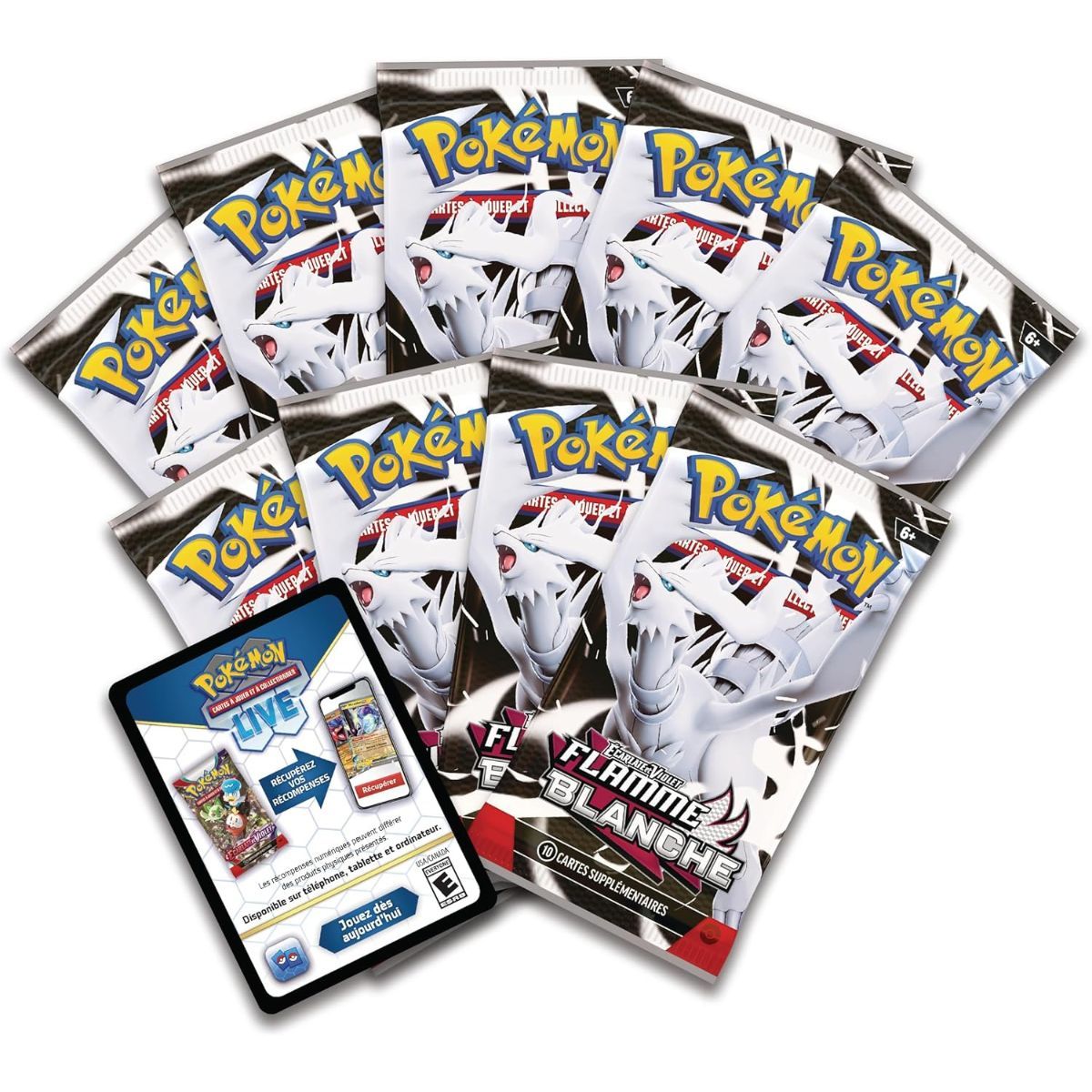ETB Flamme Blanche - Coffret Dresseur d'Elite - Pokémon - FR -  [SV10.5][EV10.5]