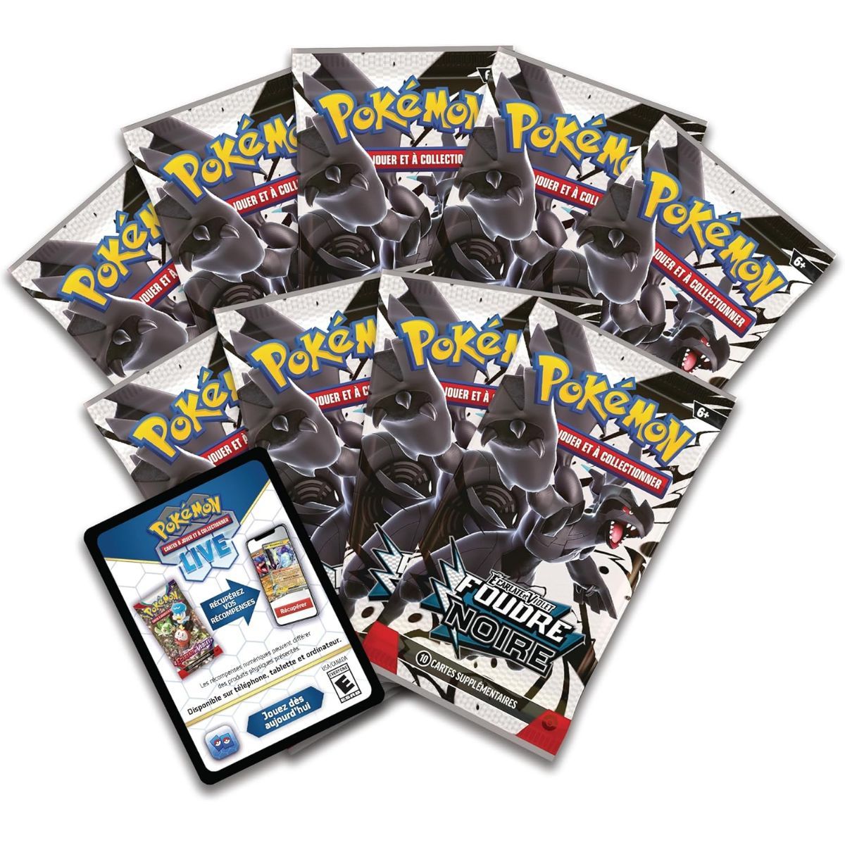 ETB Foudre Noire - Coffret Dresseur d'Elite - Pokémon - FR -  [SV10.5][EV10.5]