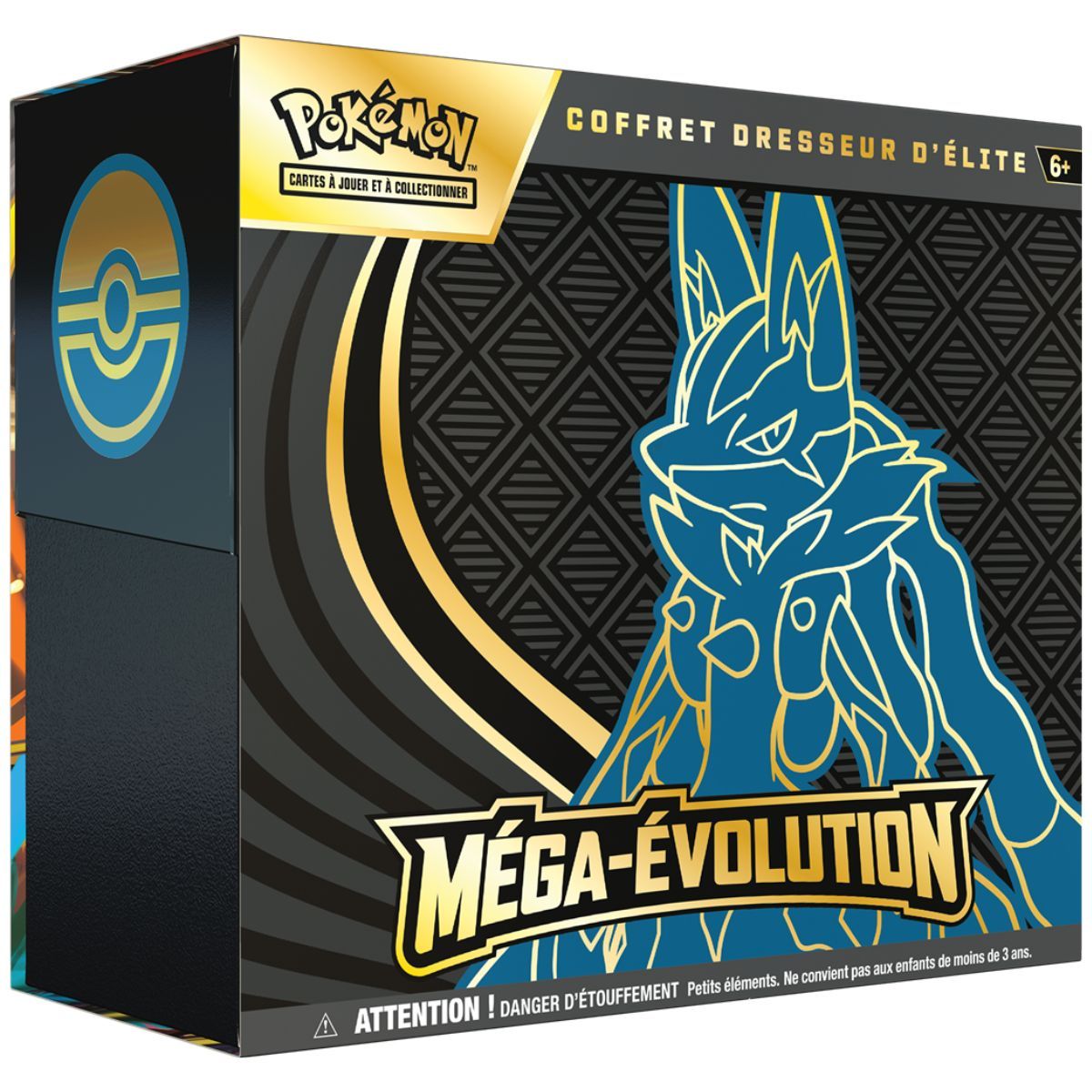 Item ETB Méga Evolution - Coffret Dresseur d'Elite Méga Lucario Ex - Pokémon - FR - [ME1][ME01]