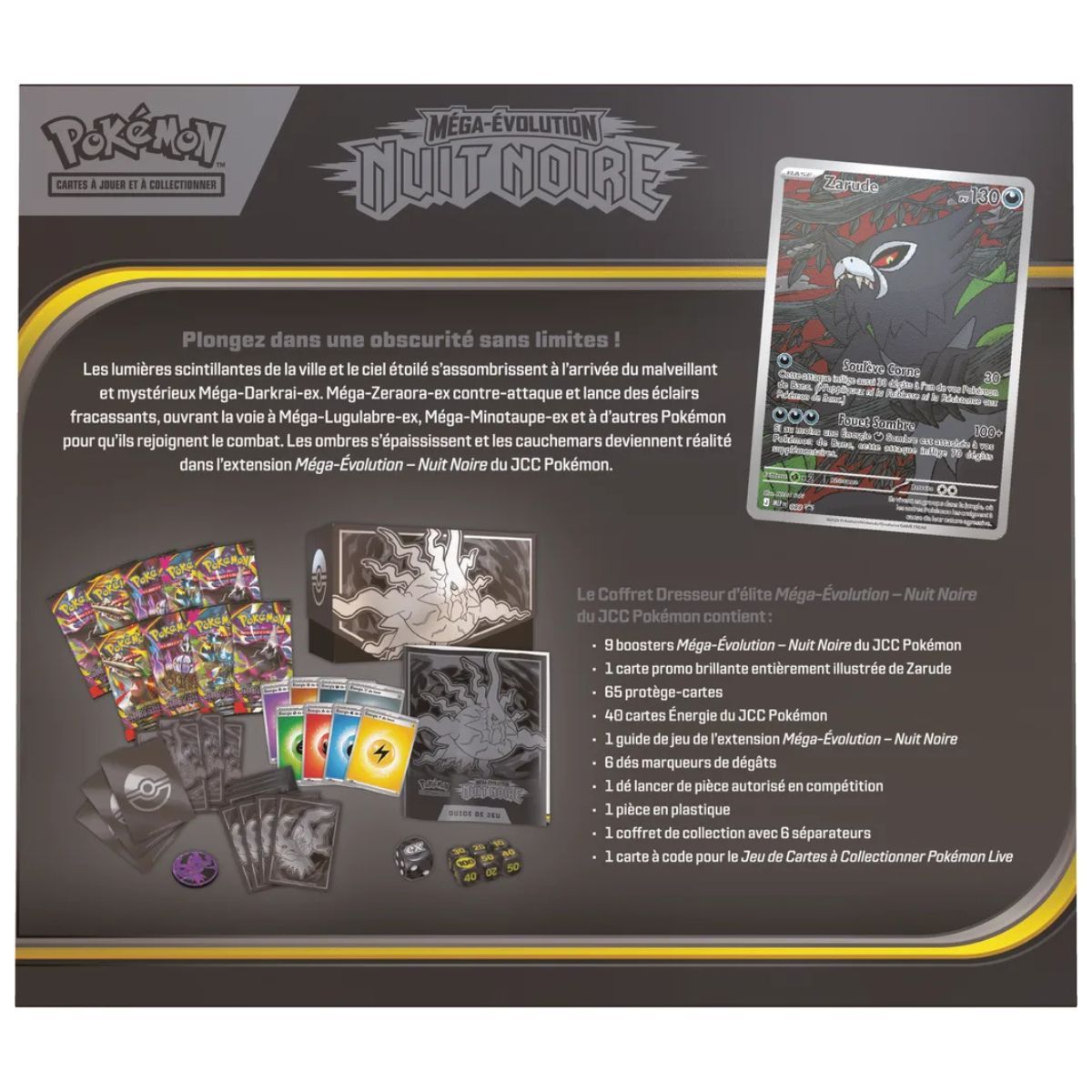 ETB Nuit Noire [ME05] - Coffret Dresseur d'Élite - Pokémon - FR - [ME5]