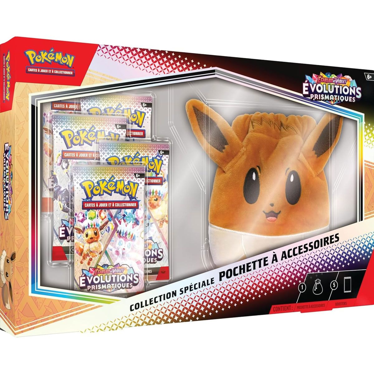 Evolutions Prismatiques - Coffret Pochette à Accessoires - Pokémon - FR -  [SV8.5][EV8.5]