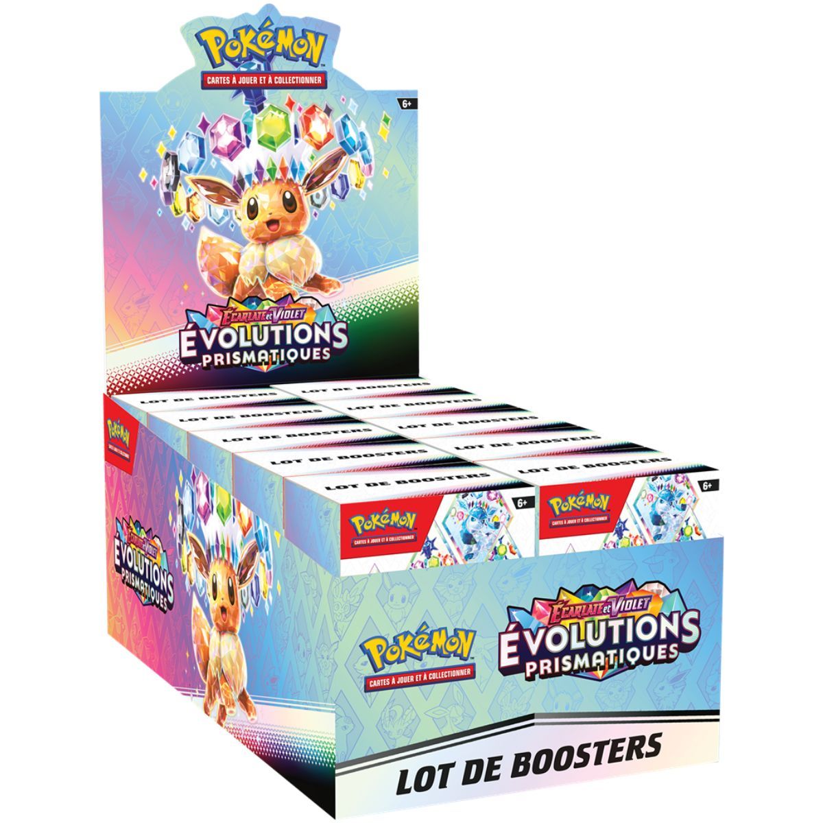 Evolutions Prismatiques - Display de 10 Bundles - Pokémon - FR -  [SV8.5][EV8.5]