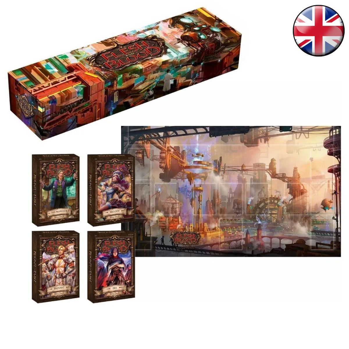 FAB - Box Set - Round the Table : TCG X LSS - EN - Flesh & Blood