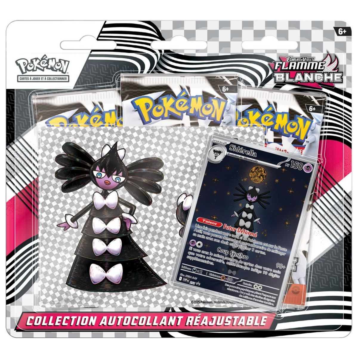 Item Tripack Flamme Blanche - Collection Autocollant Coffret Tech Stickers- Pokémon - FR - [SV10.5][EV10.5]