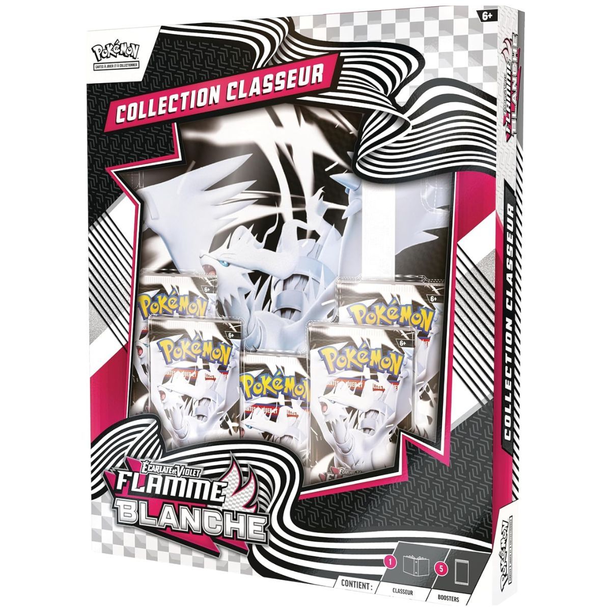 Flamme Blanche - Collection Classeur - Reshiram - Pokémon - FR -  [SV10.5][EV10.5]