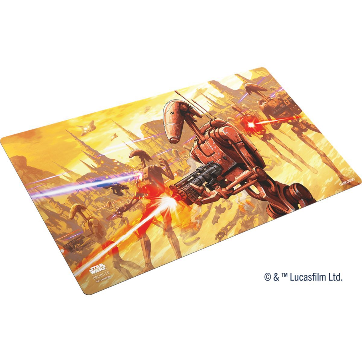 Item Gamegenic - Playmat - Star Wars Unlimited - Battle Droids - Tapis de Jeu
