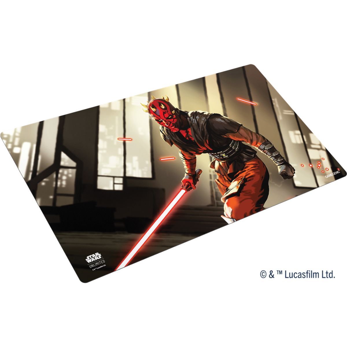Item Gamegenic - Playmat - Star Wars Unlimited - Darth Maul - Tapis de Jeu