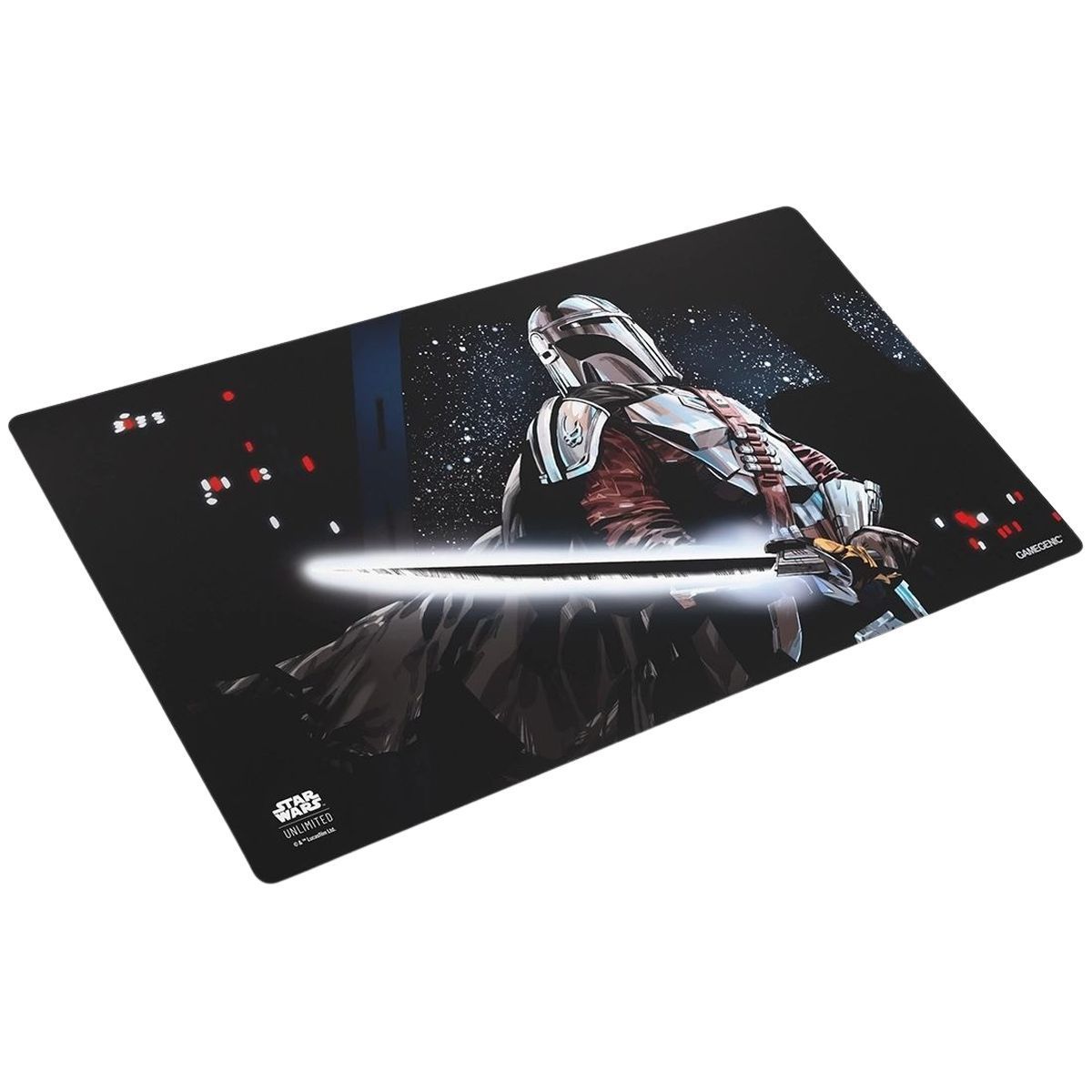 Item Gamegenic - Playmat - Star Wars Unlimited - Mandalorian Black Saber Game Mat