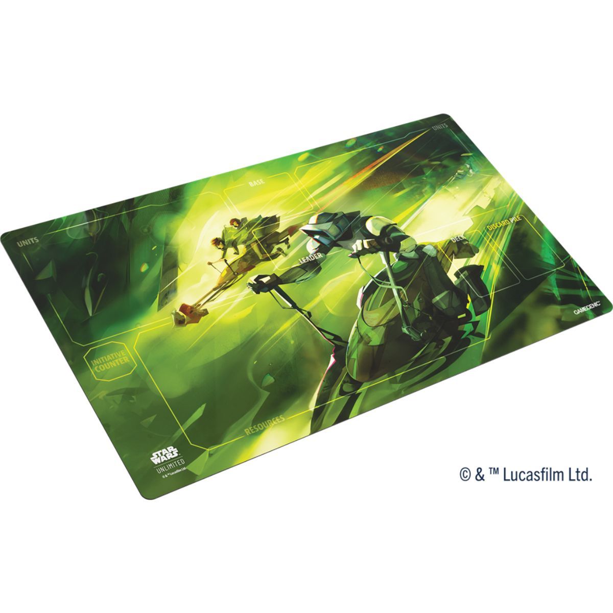 Item Gamegenic - Playmat - Star Wars Unlimited - Speeder Bike Chase - Tapis de Jeu