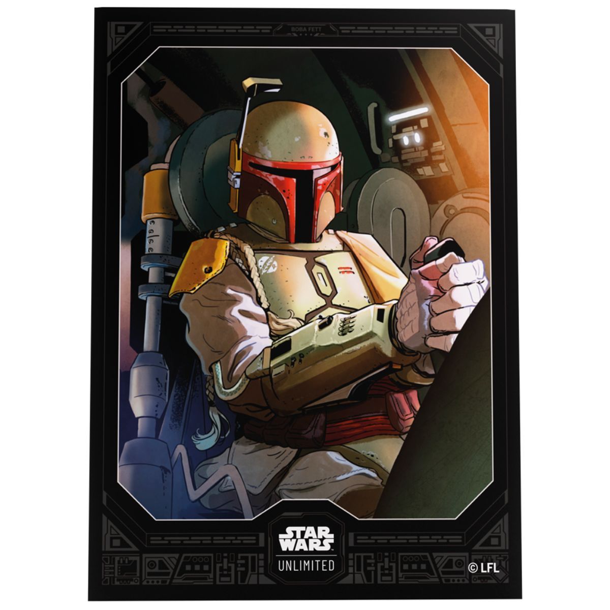 Item Gamegenic - Protège Cartes - Sleeves - Star Wars Unlimited - Boba Fett