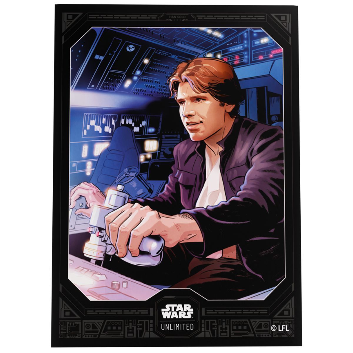 Item Gamegenic - Protège Cartes - Sleeves - Star Wars Unlimited - Han Solo