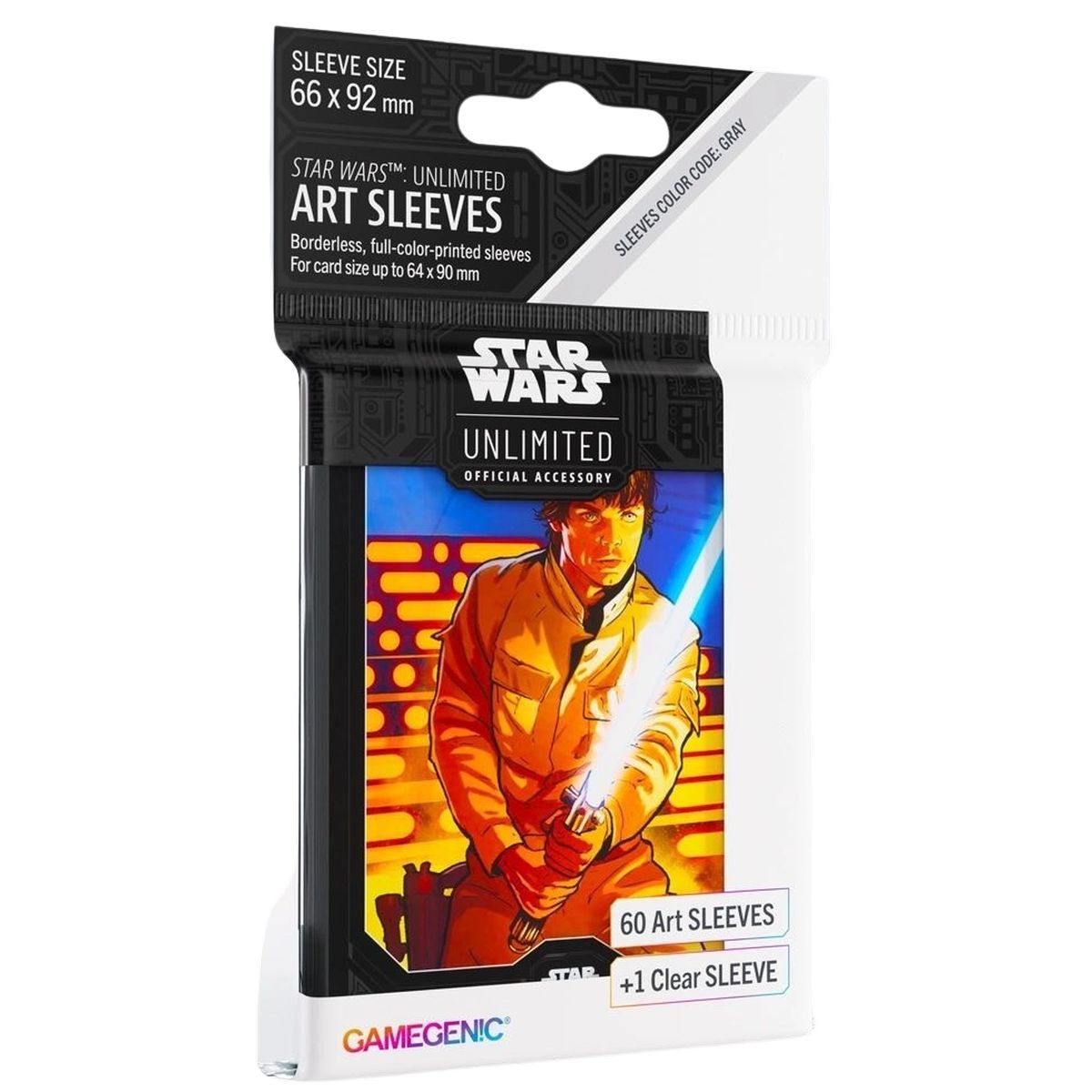 Item Gamegenic - Protège Cartes - Sleeves - Star Wars Unlimited - Luke Skywalker
