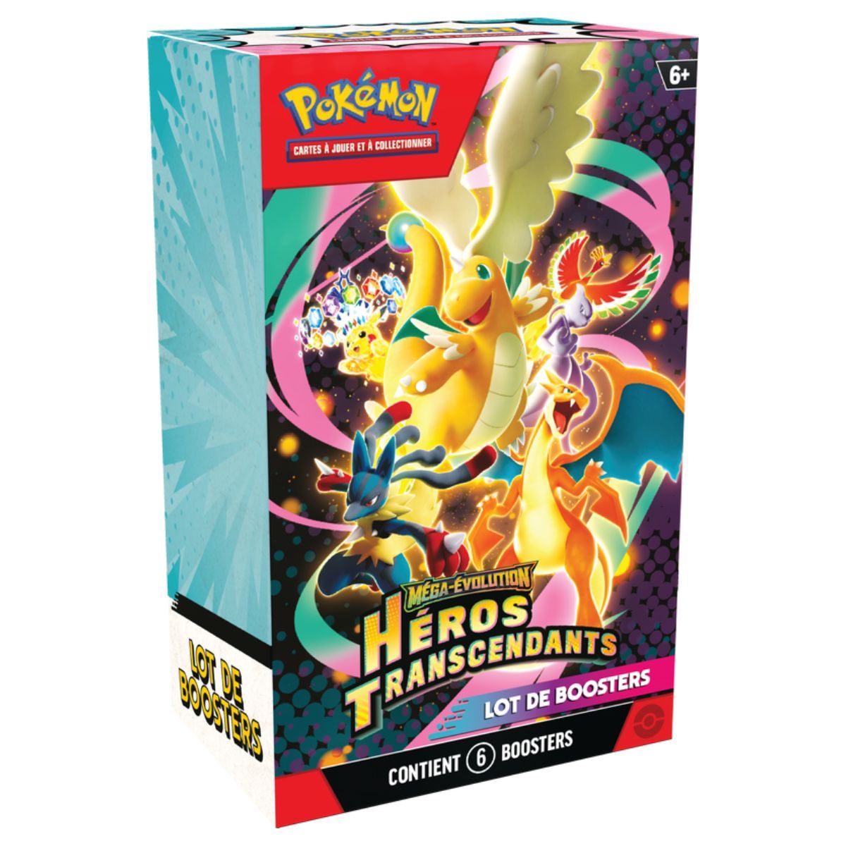 Item Héros Transcendants - Bundle 6 Boosters [ME2.5] - Pokémon - FR - Méga-Évolution [ME02.5]