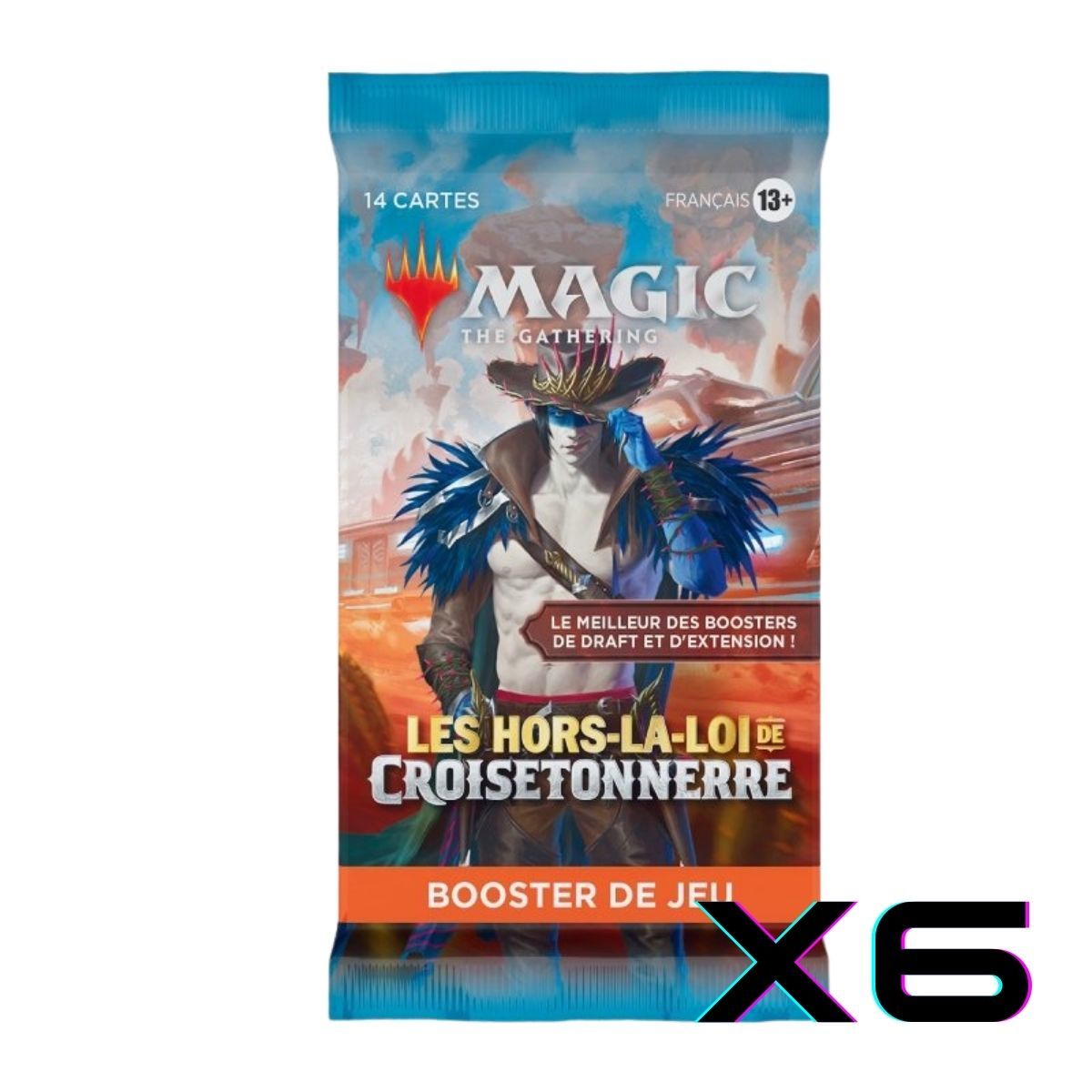 Item Hors-La-Loi de Croisetonnerre - FR - Lot de 6 Boosters de Jeu - Magic the Gathering