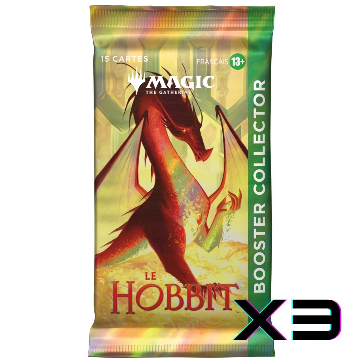 Item Le Hobbit - FR - Lot de 3 Boosters Collector - Magic: The Gathering - HOB