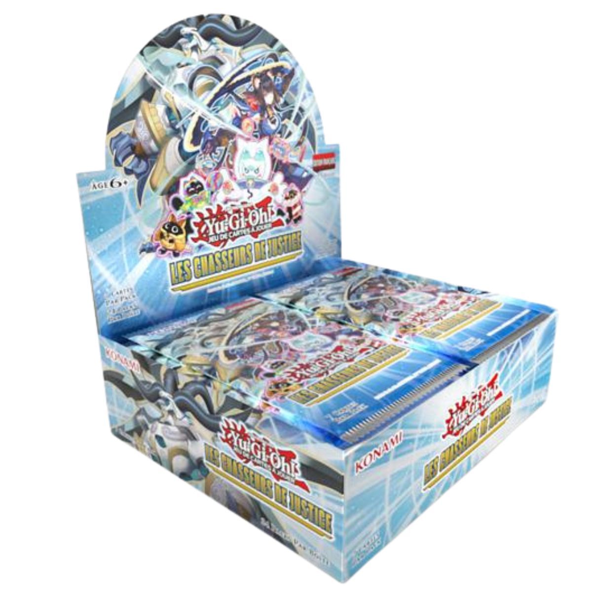 Yu-Gi-Oh! Pack De 3 Boosters – Les Chasseurs De Justice – Version Française – 21 Cartes – Date Sortie 30/07/2025