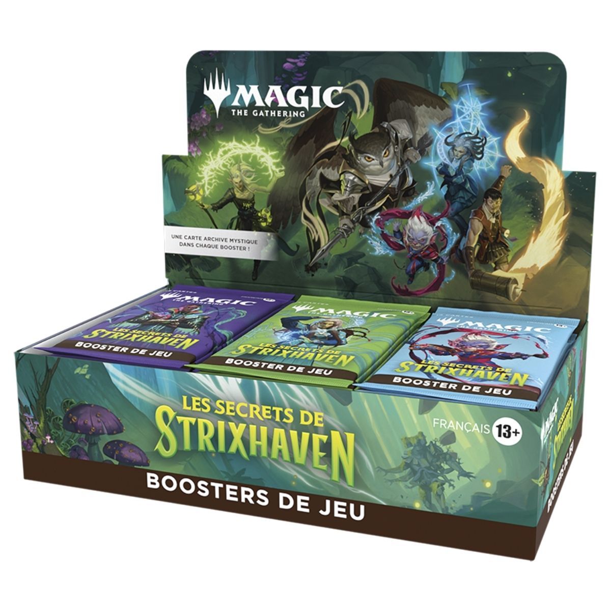 Item Les Secrets de Strixhaven - FR - Boîte de 30 Play Boosters - Magic: The Gathering - SOS