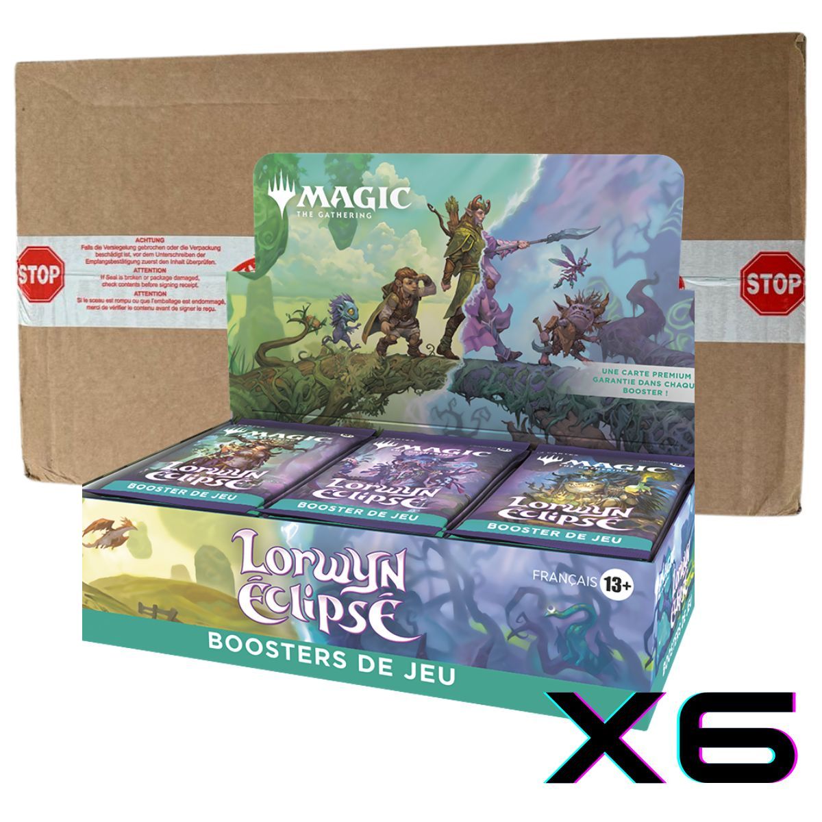 Item Lorwyn Eclipsé - FR - Case de 6 Displays - Magic the Gathering - ECL
