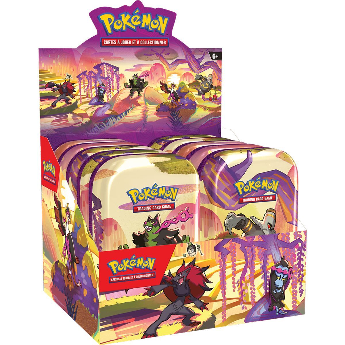 Lot de 10 Mini Tin - Fable Nébuleuse - FR - [SV6.5][EV6.5] - Pokémon