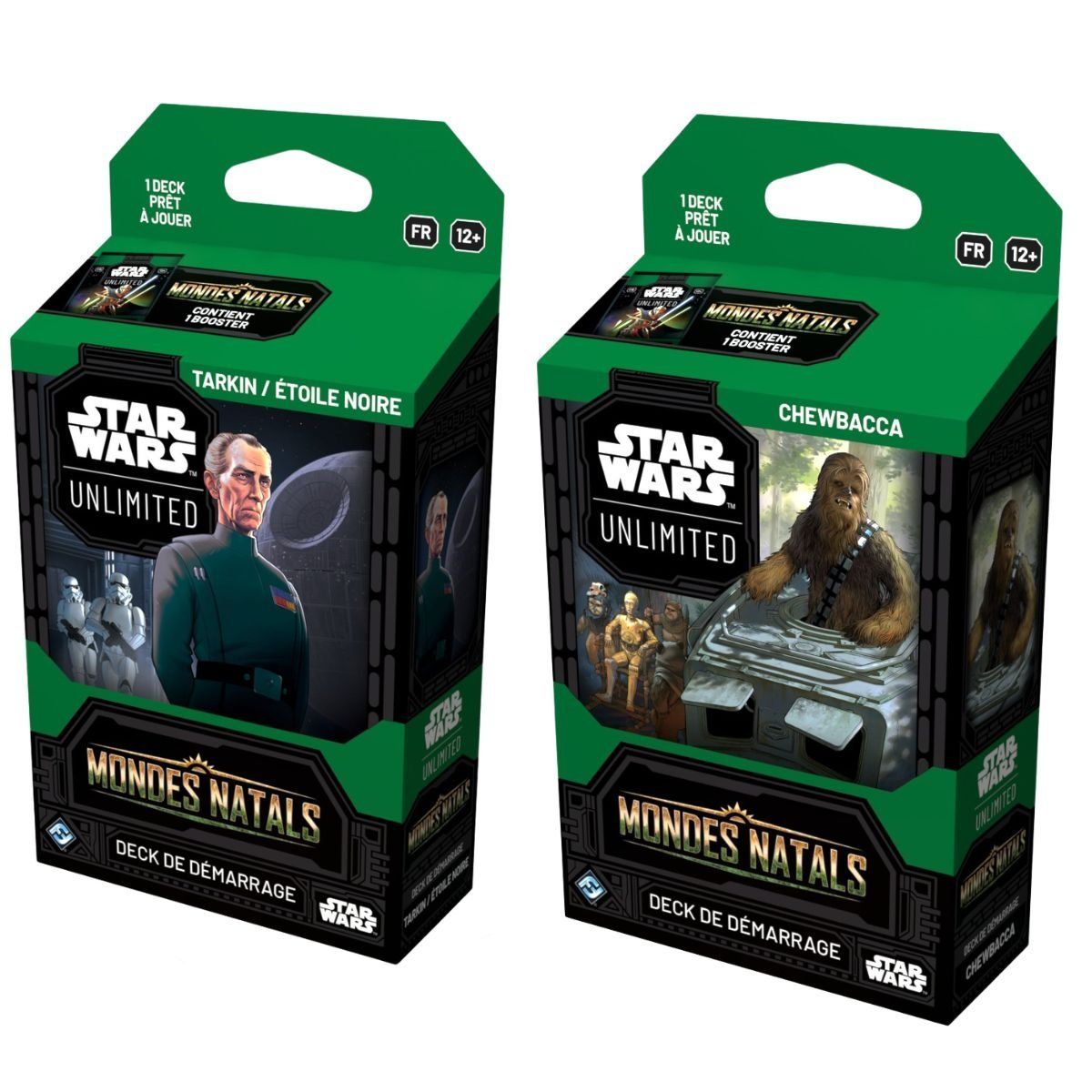 Item Lot de 2 decks de démarrage - Mondes Natals - FR - Star Wars Unlimited - SWU9