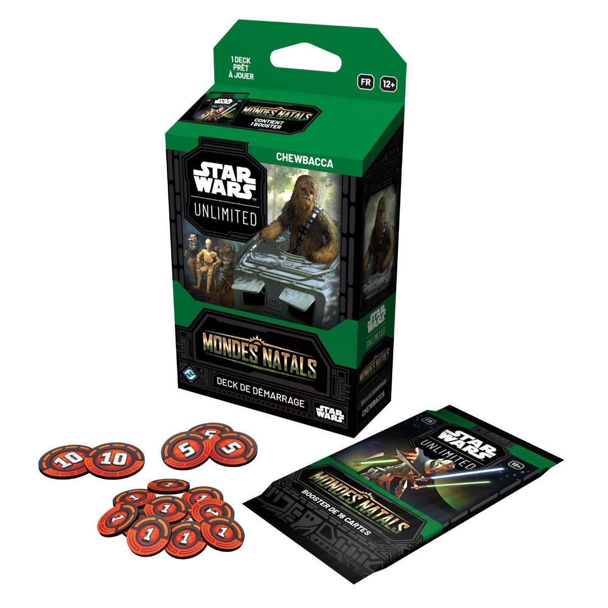 Lot de 2 decks de démarrage - Mondes Natals - FR - Star Wars Unlimited - SWU9