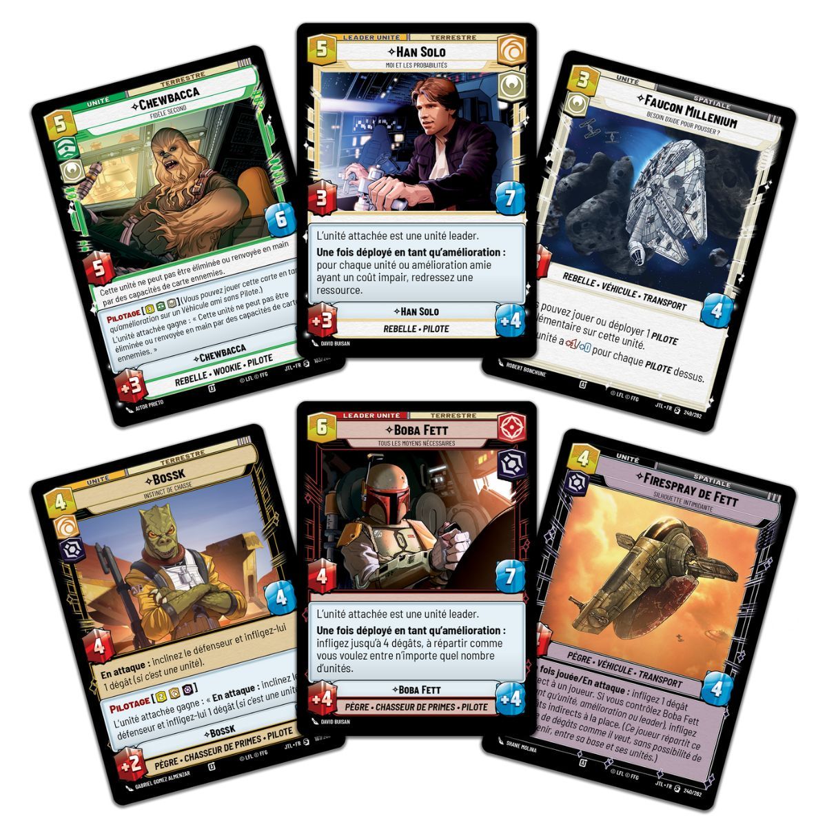 Lot de 2 decks de démarrage - Passage en Vitesse Lumière - FR - Star Wars Unlimited - SWU4