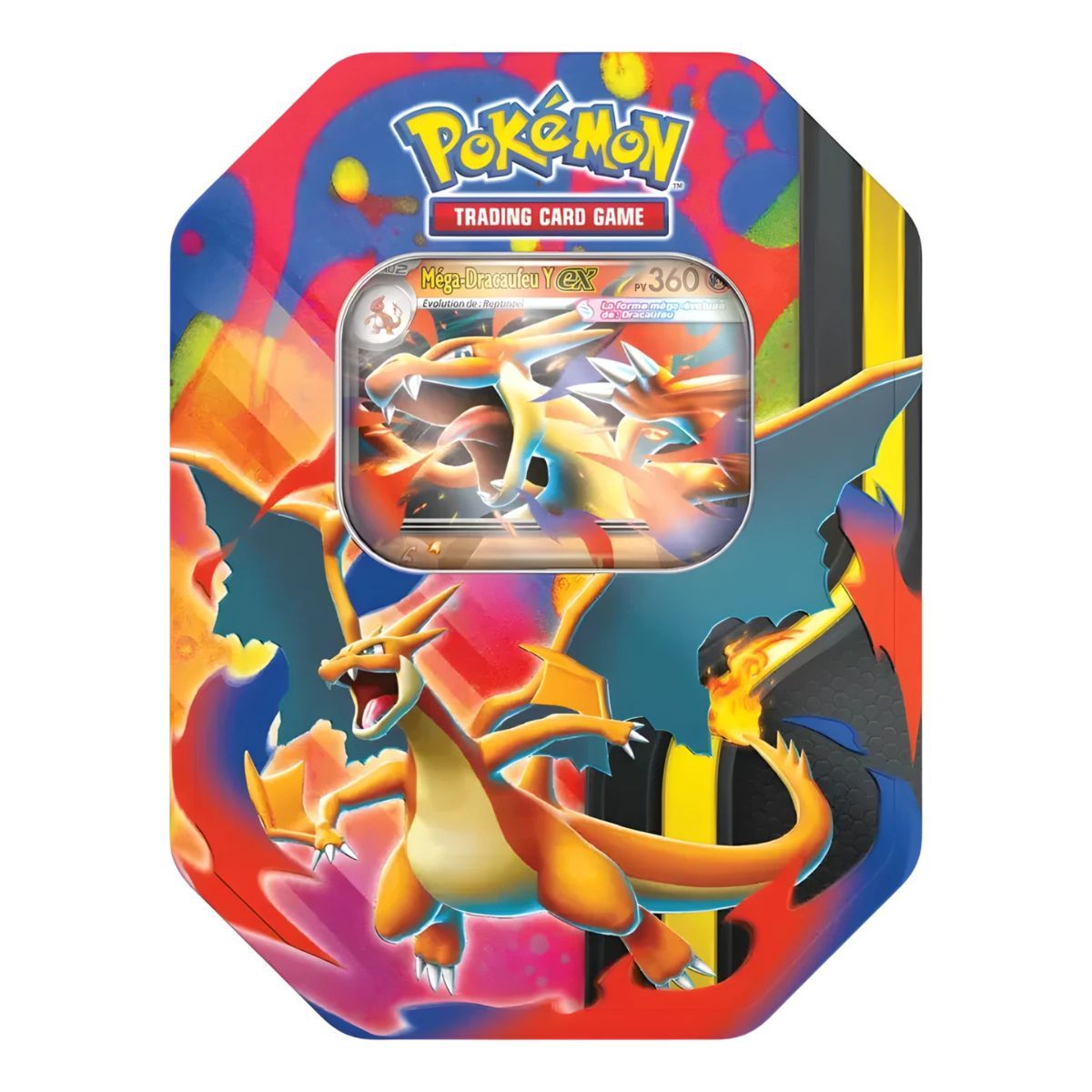 Lot de 2 Pokebox - Méga-Dracaufeu X et Méga-Dracaufeu Y - FR - Pokémon