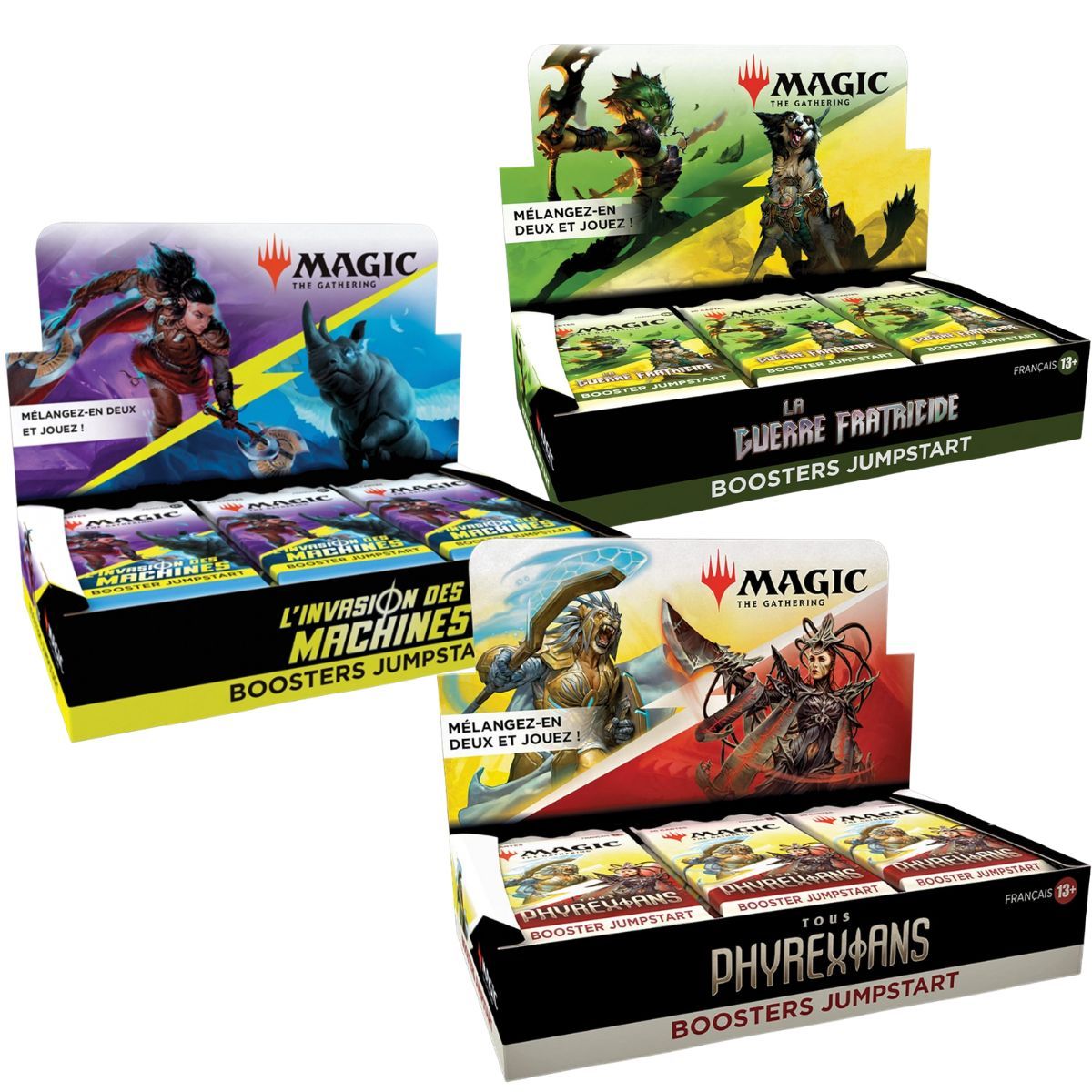 Item Lot de 3 boites Jumpstart FR - MTG