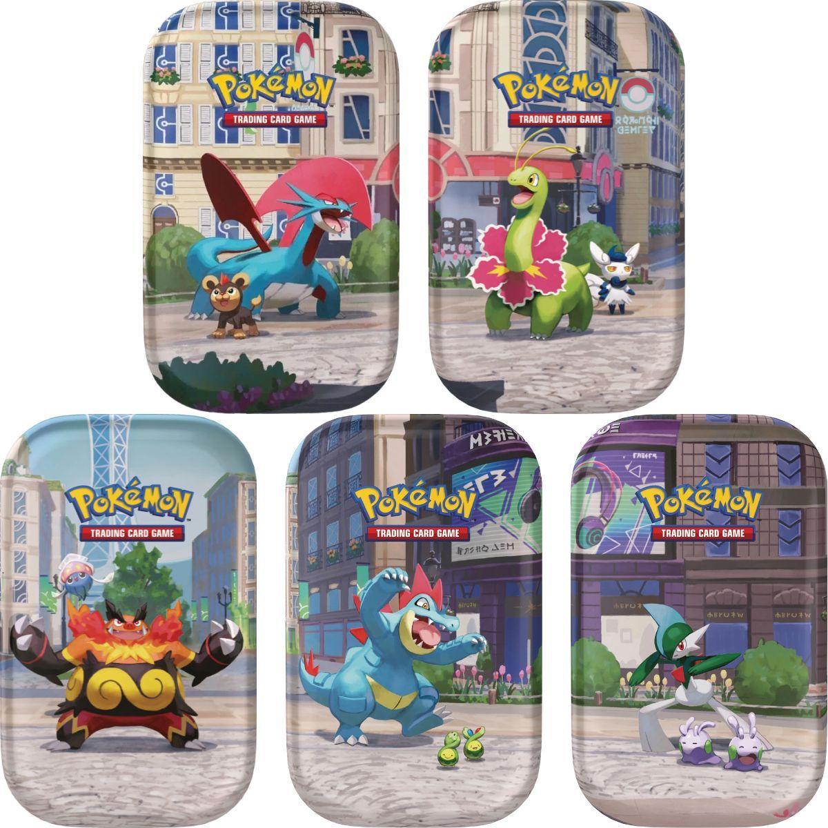 Item Lot de 5 Mini Tin - Illumis - Q2 26 - [ME04] [ME03] - Pokémon