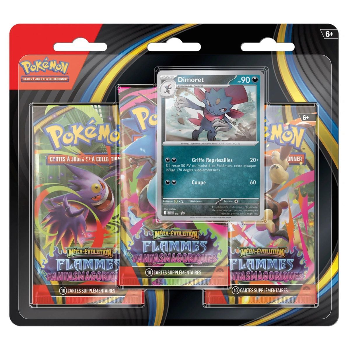 Lot de Tripack Farfuret et Dimoret - Flammes Fantasmagoriques - FR - [ME02] [ME2] - Pokémon